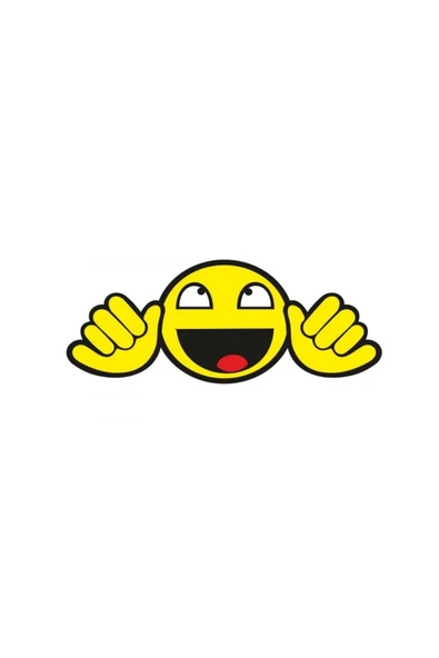 Ce-Ka Yeni Nesil Gülenyüz Araç Sticker